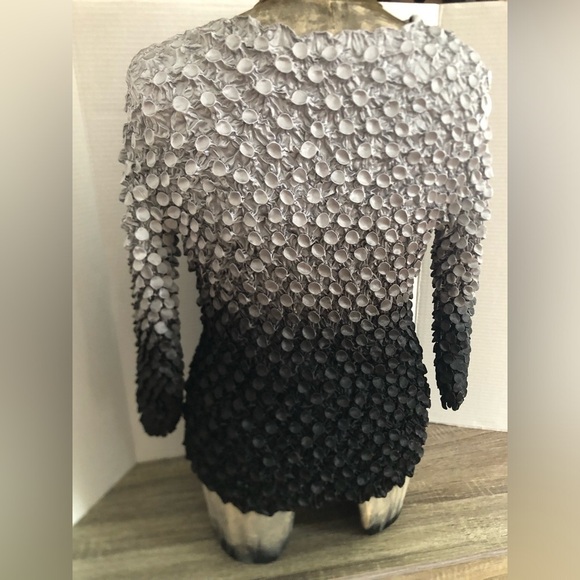 Vtg Ombré Popcorn Top - Picture 5 of 11